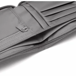 Moneybelts & Documententasjes-PacSafe RFIDsafe Zip Around portemonnee stone