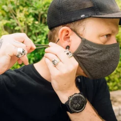 Overige Accessoires-PacSafe Silver iON mondkapje M