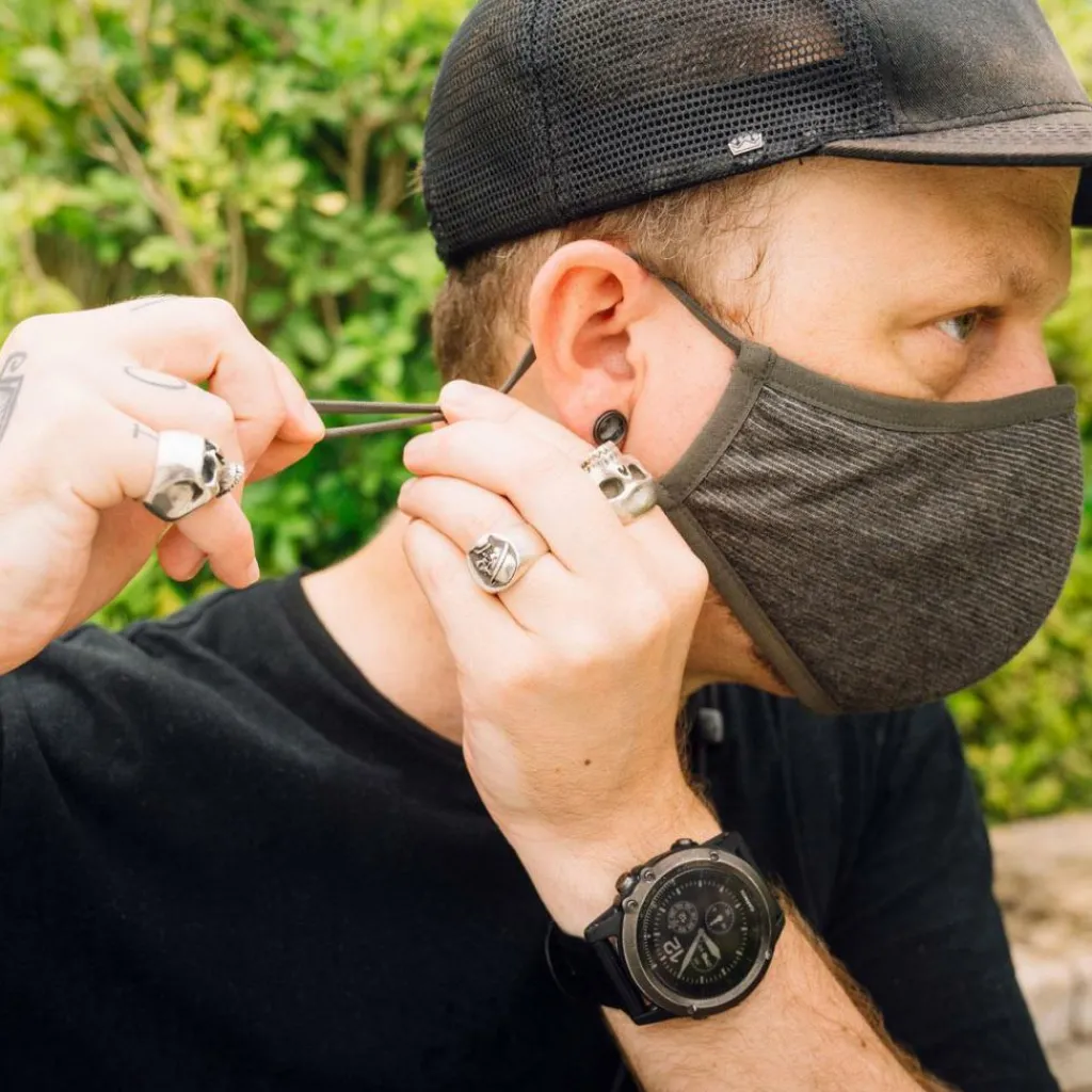 Overige Accessoires-PacSafe Silver iON mondkapje M