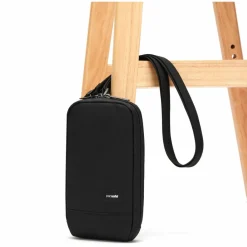 Schoudertassen-Pacsafe Tech schoudertas jet black