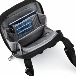 Schoudertassen-Pacsafe Tech schoudertas jet black