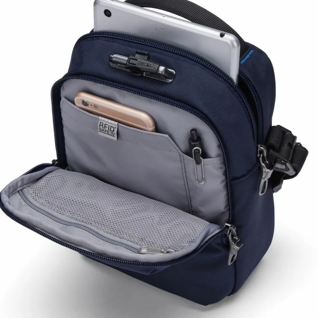 Schoudertassen-PacSafe V Companion schoudertas ocean