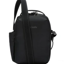 Schoudertassen-PacSafe V Tour schoudertas jet black