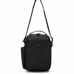 Schoudertassen-PacSafe V Tour schoudertas jet black