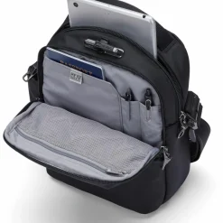 Schoudertassen-PacSafe V Tour schoudertas jet black