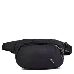 PacSafe Vibe 100 heuptas jet black< Heuptassen