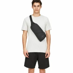 Schoudertassen-PacSafe Vibe 150 Sling Pack schoudertas jet black