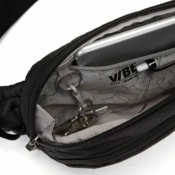 Schoudertassen-PacSafe Vibe 150 Sling Pack schoudertas jet black