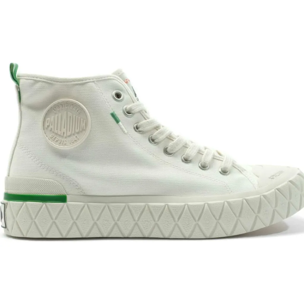 Schoenen-Palladium Palla Ace Chukka schoenen heren cream white