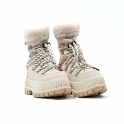 Palladium Pallashock Hiver schoenen dames almond milk< Schoenen