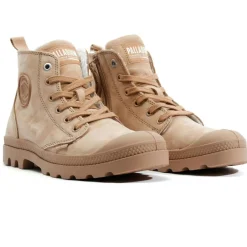 Palladium Pampa Hi Zip WL schoenen dames nude brown< Schoenen