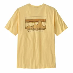 Outdoor Shirt-Patagonia '73 Skyline Organic shirt heren buttercup yellow