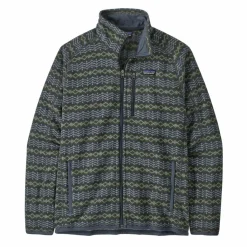 Patagonia Better Sweater fleece vest heren woven together smolder blue< Fleece Vest