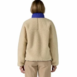 Fleece Vest-Patagonia Classic Retro-X fleece vest dames dark natural