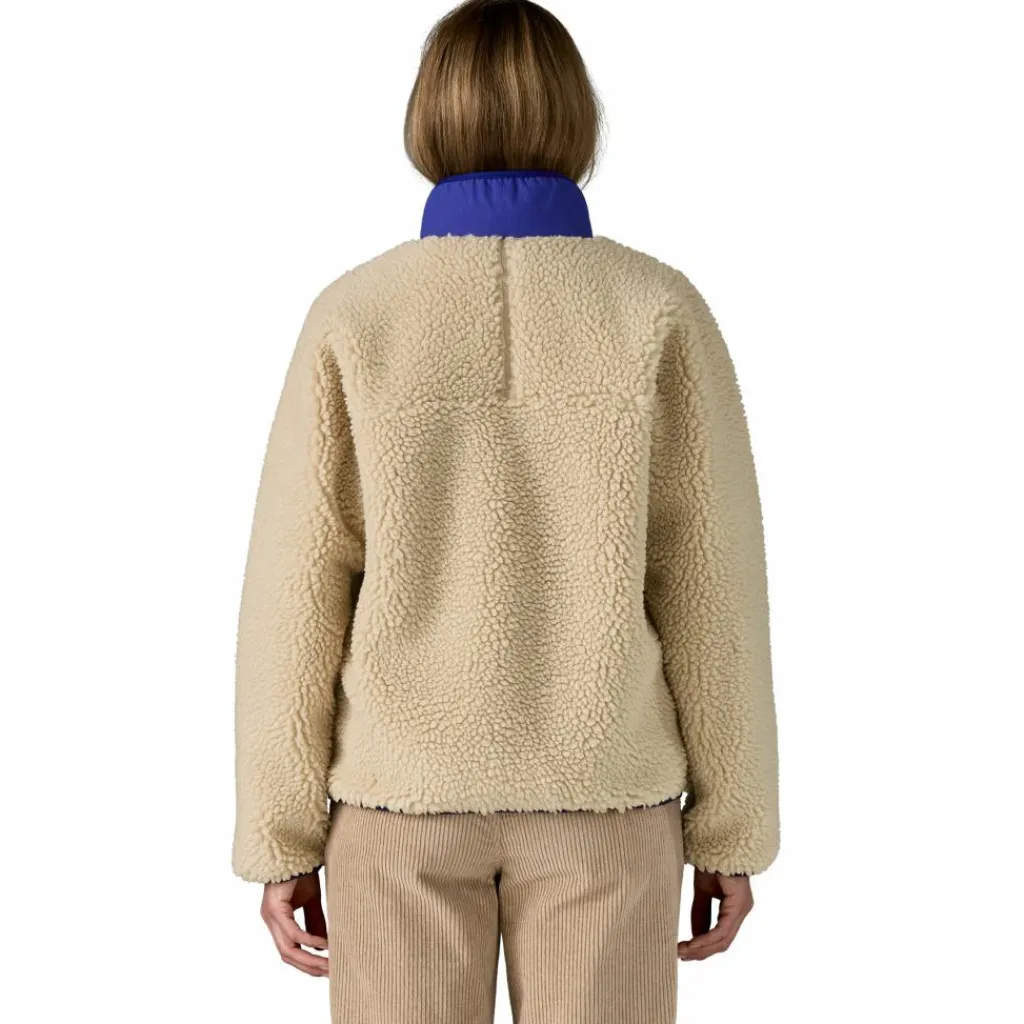 Fleece Vest-Patagonia Classic Retro-X fleece vest dames dark natural