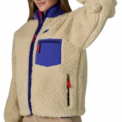 Fleece Vest-Patagonia Classic Retro-X fleece vest dames dark natural