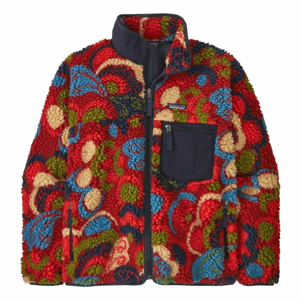 Patagonia Classic Retro-X fleece vest dames river river amanita red< Fleece Vest