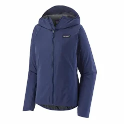 Outdoor Jack-Patagonia Dirt Roamer softshell jas dames sound blue
