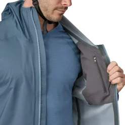 Patagonia Dirt Roamer softshell jas heren utility blue< Outdoor Jack