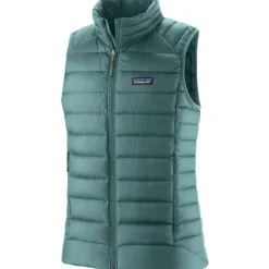 Outdoor Jack-Patagonia Down Sweater bodywarmer dames wetland blue