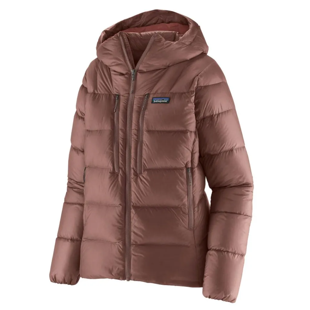 Patagonia Fitz Roy Down Hoody outdoor jack dames dulse mauve< Outdoor Jack
