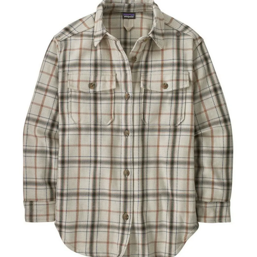 Patagonia Fjord Loft blouse dames pumice< Outdoor Shirt