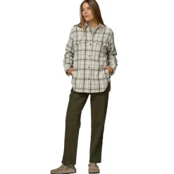 Patagonia Fjord Loft blouse dames pumice< Outdoor Shirt
