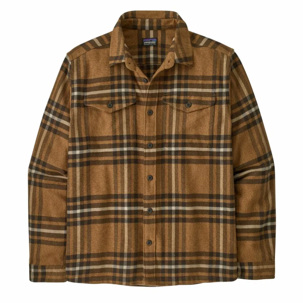 Patagonia Fjord overhemd heren catch deer brown< Outdoor Shirt