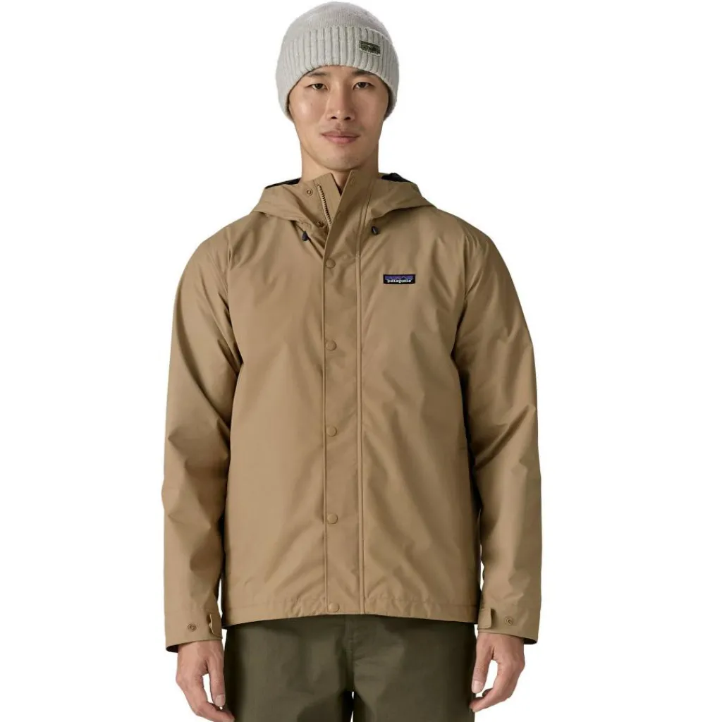 Outdoor Jack-Patagonia Jackson Glacier Rain outdoor jack heren slab khaki