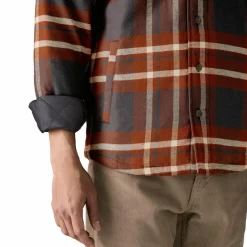 Patagonia Lightweight Insulated Fjord overhemd heren ashore ink black< Outdoor Shirt