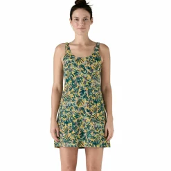 Outdoor Jurk & Rok-Patagonia Maipo jurk dames wild botanist tidal teal