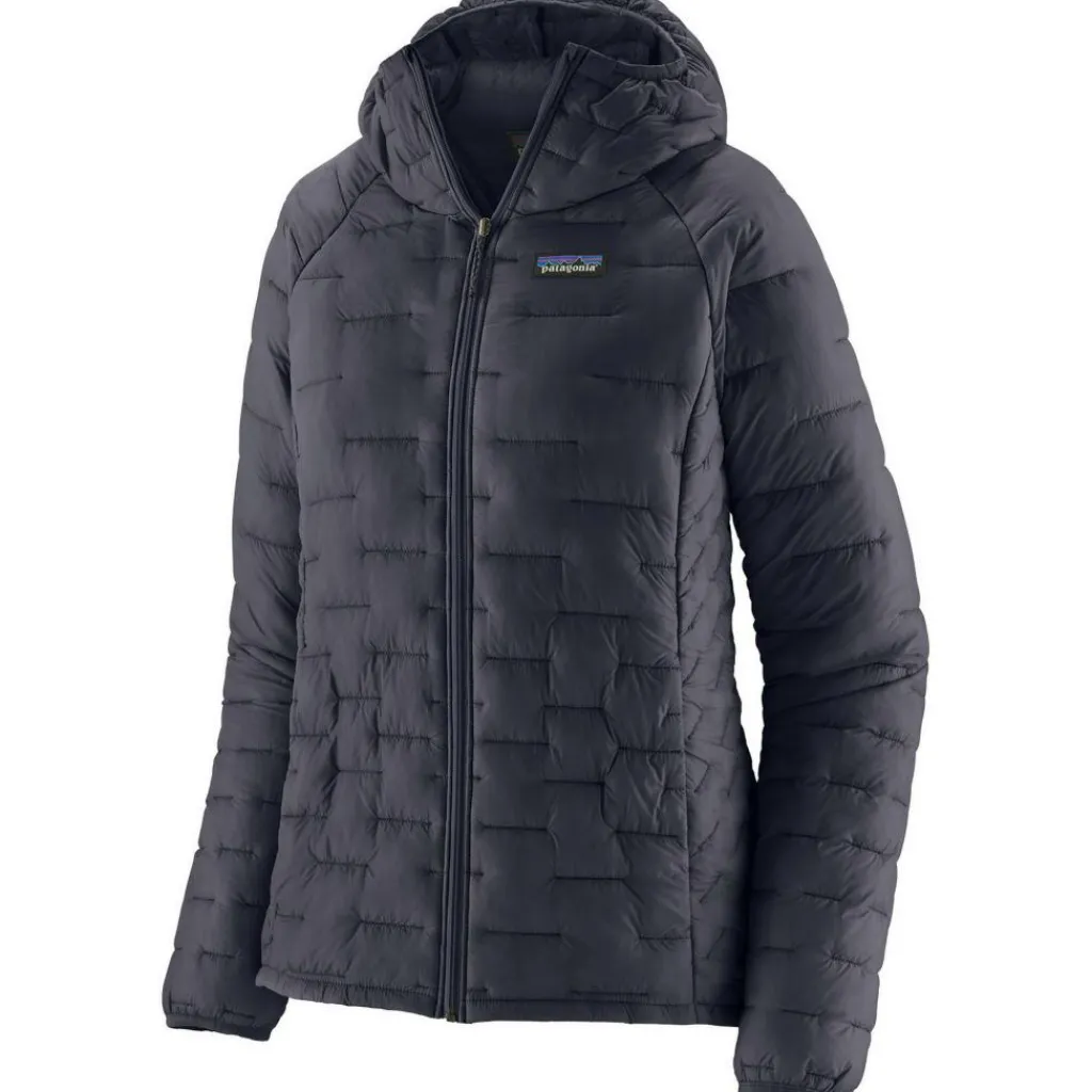 Outdoor Jack-Patagonia Micro Puff Hoody outdoor jack dames smolder blue