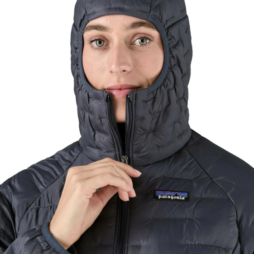 Outdoor Jack-Patagonia Micro Puff Hoody outdoor jack dames smolder blue
