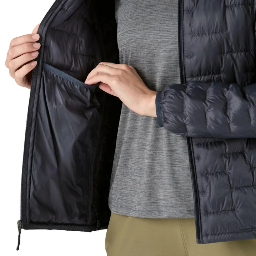 Outdoor Jack-Patagonia Micro Puff Hoody outdoor jack dames smolder blue