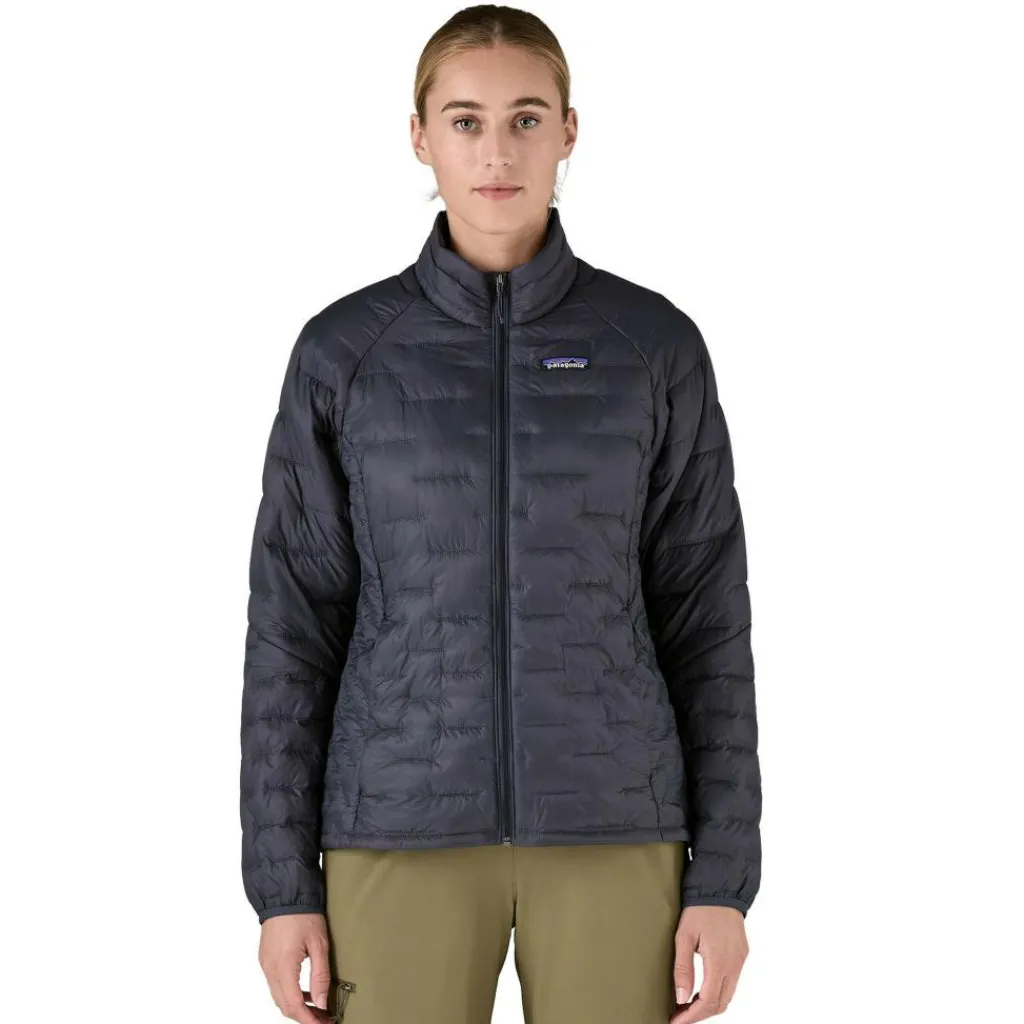 Patagonia Micro Puff outdoor jack dames smolder blue< Outdoor Jack