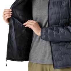 Patagonia Micro Puff outdoor jack dames smolder blue< Outdoor Jack