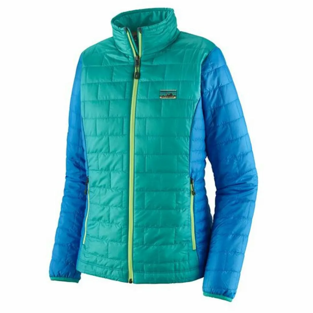Outdoor Jack-Patagonia Nano Puff outdoor jack dames subtidal blue