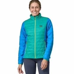 Outdoor Jack-Patagonia Nano Puff outdoor jack dames subtidal blue