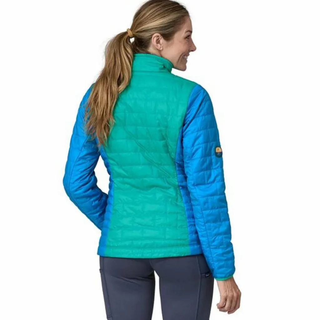 Outdoor Jack-Patagonia Nano Puff outdoor jack dames subtidal blue