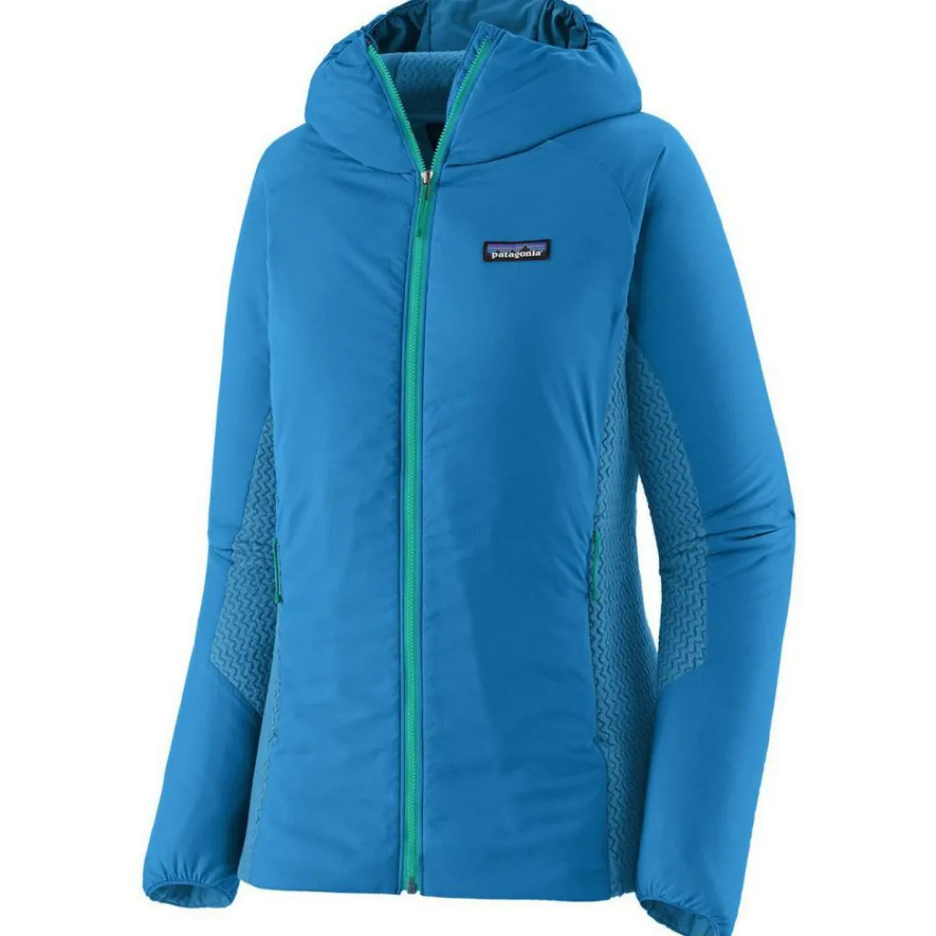 Patagonia Nano-Air Light Hybrid Hoody outdoor vest dames  vessel blue< Outdoor Vest