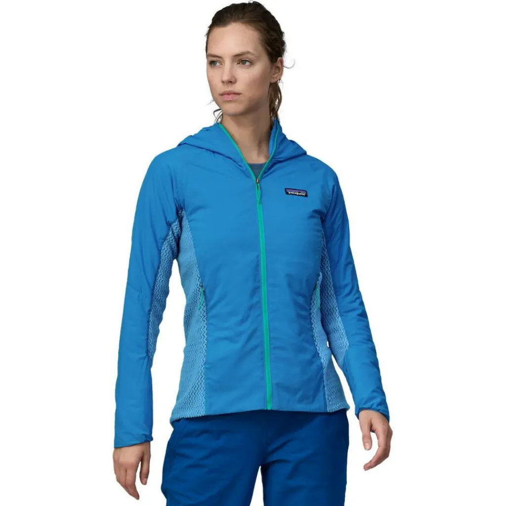 Patagonia Nano-Air Light Hybrid Hoody outdoor vest dames  vessel blue< Outdoor Vest
