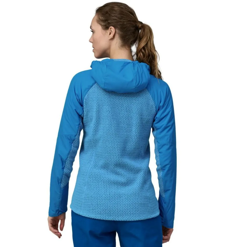 Patagonia Nano-Air Light Hybrid Hoody outdoor vest dames  vessel blue< Outdoor Vest