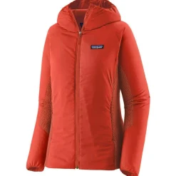 Outdoor Vest-Patagonia Nano-Air Light Hybrid Hoody outdoor vest dames pimento red