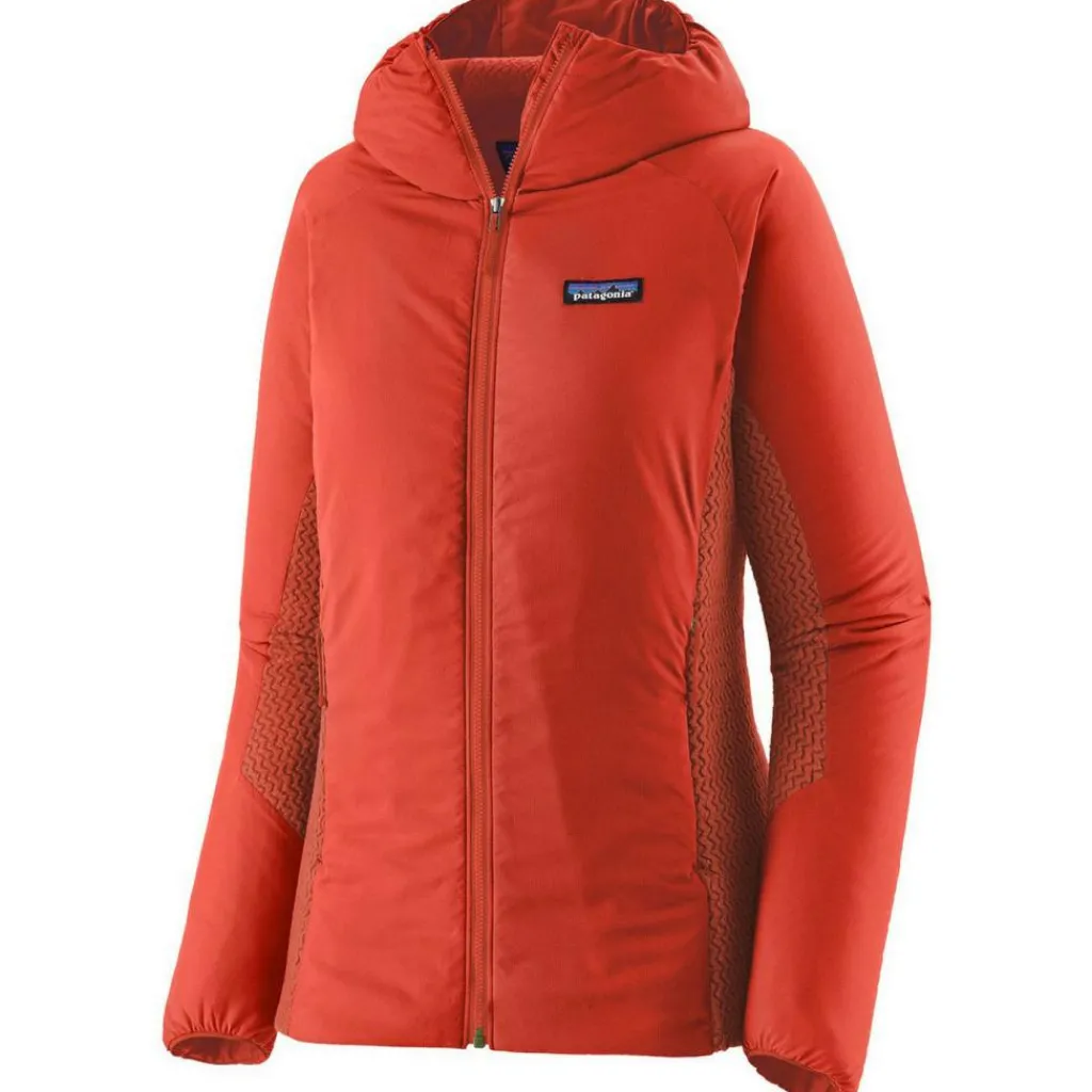 Outdoor Vest-Patagonia Nano-Air Light Hybrid Hoody outdoor vest dames  pimento red