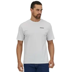 Patagonia P-6 Logo Responsibili-Tee shirt heren white< Outdoor Shirt