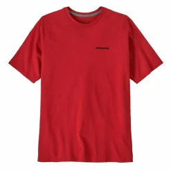 Patagonia P-6 Logo Responsibili-Tee shirt heren amanita red< Outdoor Shirt