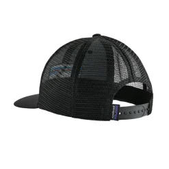 Patagonia P-6 Logo Trucker pet black< Outdoor Pet