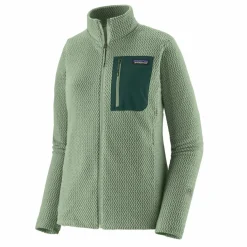 Fleece Vest-Patagonia R1 Air fleece vest dames ellwood green