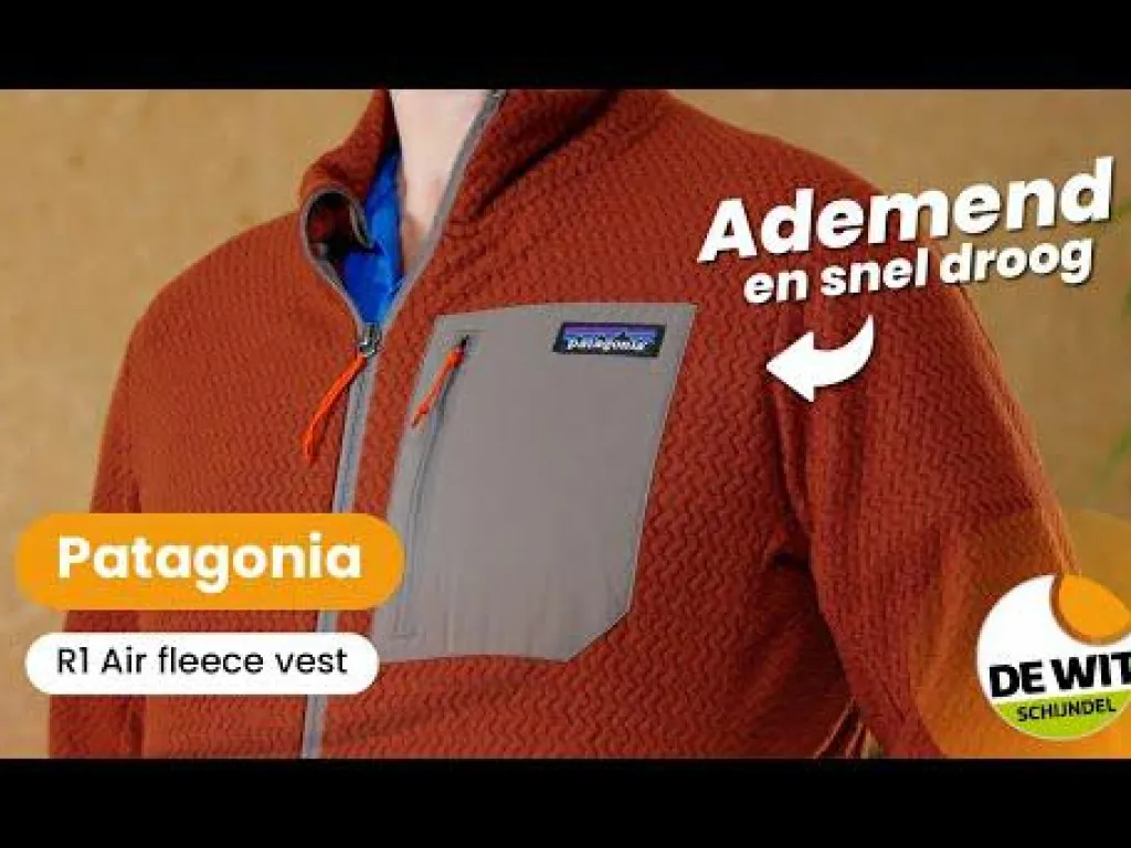 Fleece Vest-Patagonia R1 Air fleece vest dames ellwood green