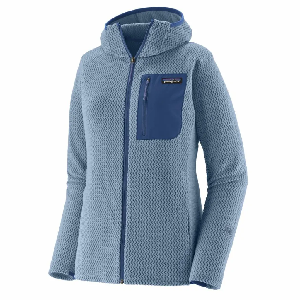 Patagonia R1 Air Hoody fleece vest dames barnacle blue< Fleece Vest